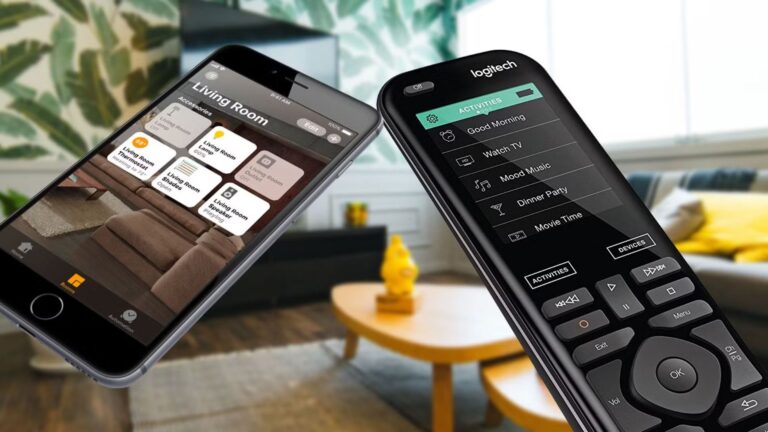 Universal Remotes vs. Smart Home Apps
